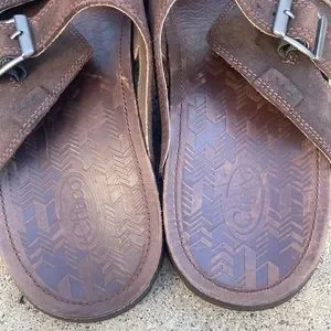 Chaco | Shoes | Mens Chaco Elias Brown Leather Sandal | Poshmark display picture 2